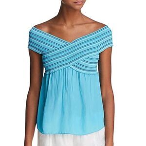 Ramy Brooke Charley Off The Shoulder Blouse